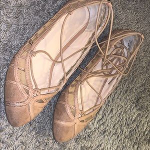 Lace up Flats